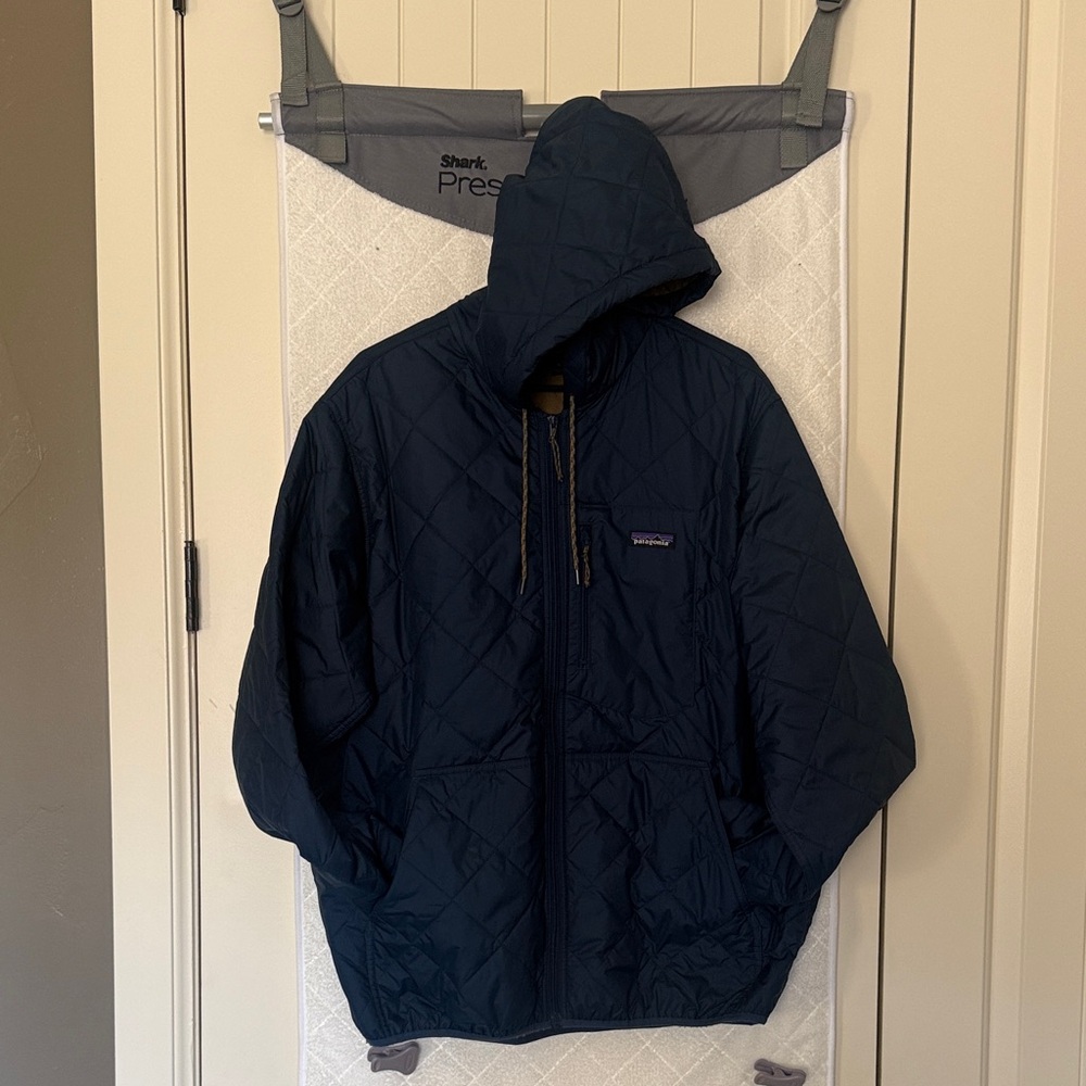 Patagonia Navy Quilted Jacket